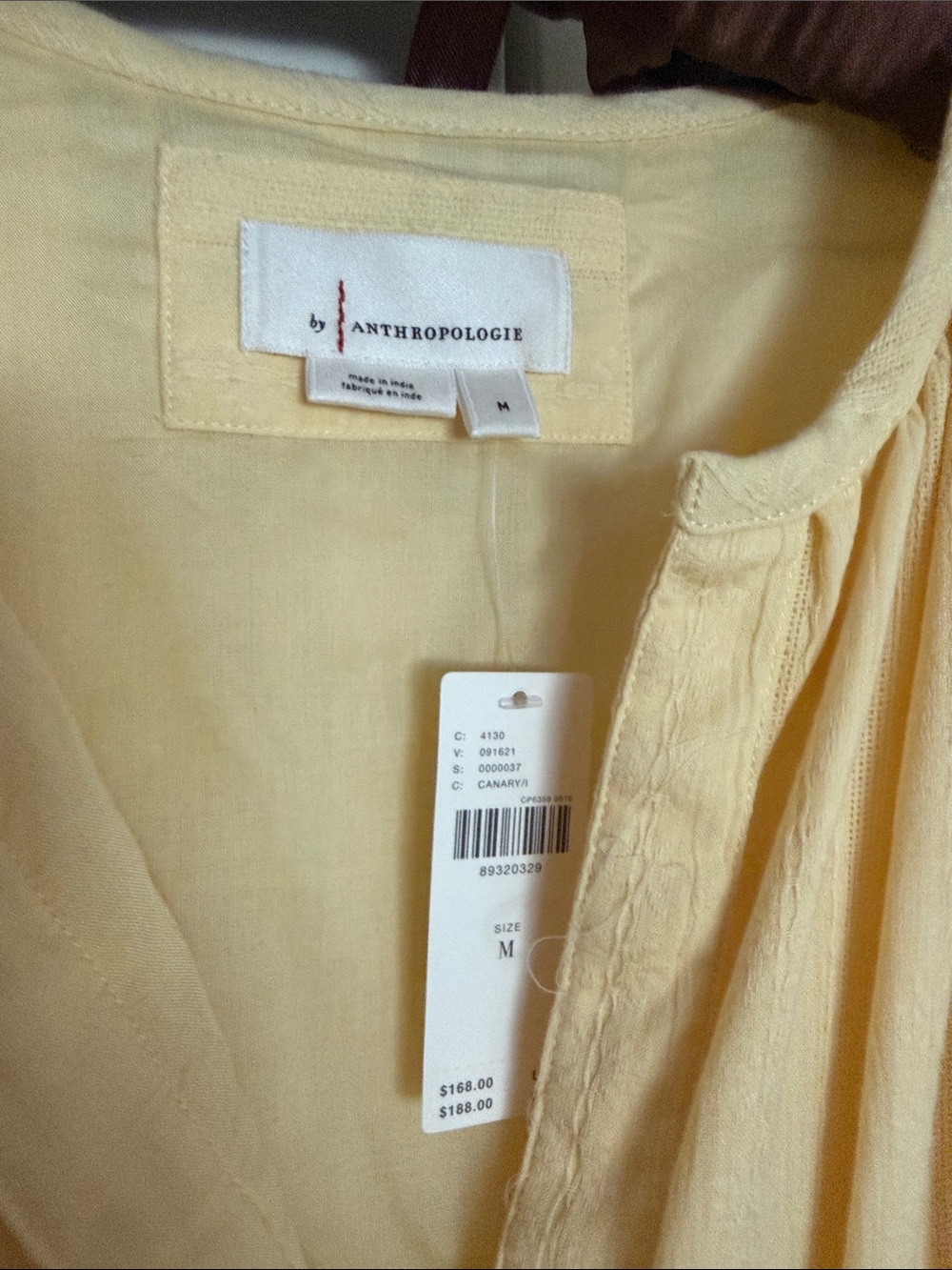 Anthropologie Somerset Maxi Dress in Canary - Picture 2 of 6